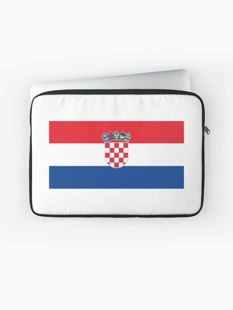 Croatia Hrvatska Football World Cup 2018 National Flag Id A1 Laptop Sleeve