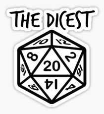 RPG Tabletop Gamer Warhammer 40k Dungeons and Dragons Sticker