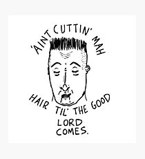 Haircut Photographic Print