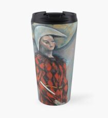 Harlequin by Paul Cezanne, 1888 Travel Mug
