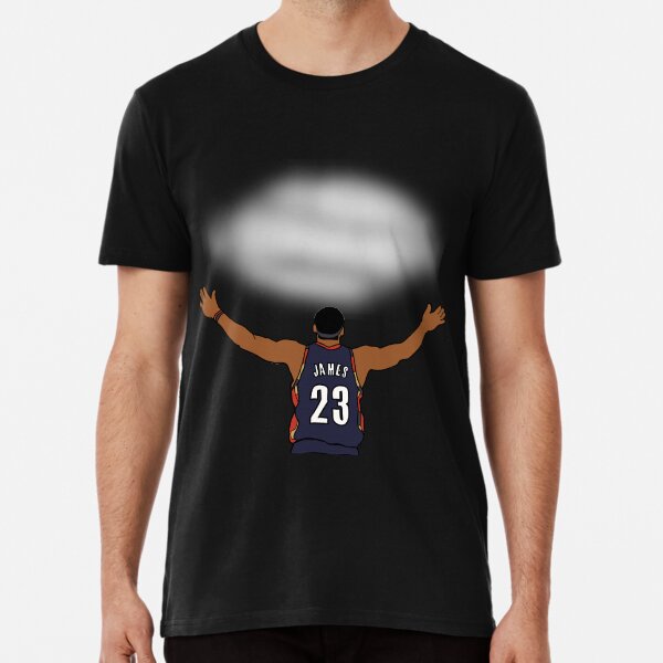lebron james block t shirt
