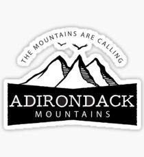 Adirondack Mountains Sticker