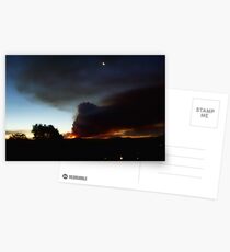 Fire in the Weddin Mountains, January 2006 Postcards