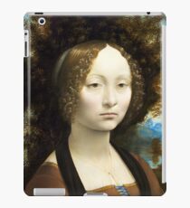 Leonardo da Vinci, Portrait of Ginevra Benci, 1474 iPad Case/Skin