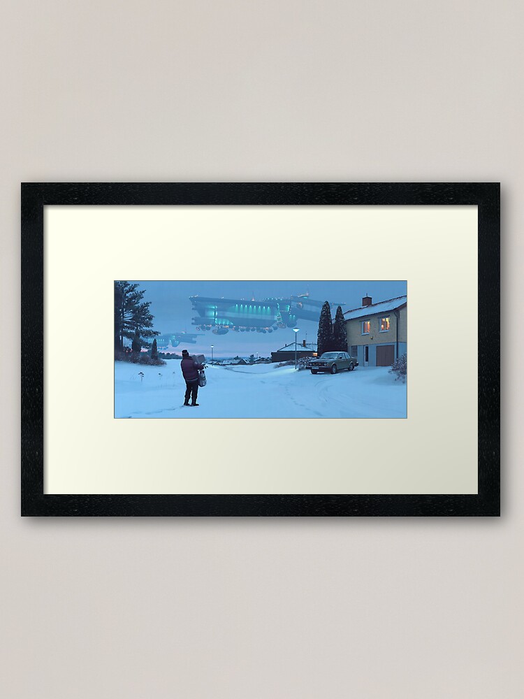 Alternate view of Closing The Loop Framed Art Print