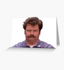 ron babysits Greeting Card