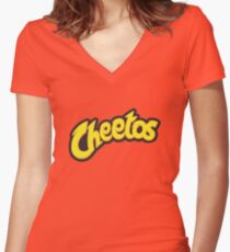 Cheetos Women's Fitted V-Neck T-Shirt