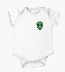 Alien-Design Baby Body Kurzarm