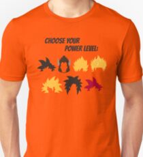 Choose Your Power Level Slim Fit T-Shirt