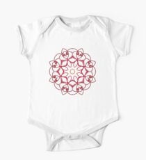 Nonnen in Rot Baby Body Kurzarm