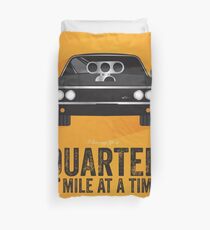 Cinema Obscura Series - The Fast & the Furious - Quarter Mile Duvet Cover