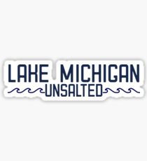 Lake Michigan (navy) Sticker