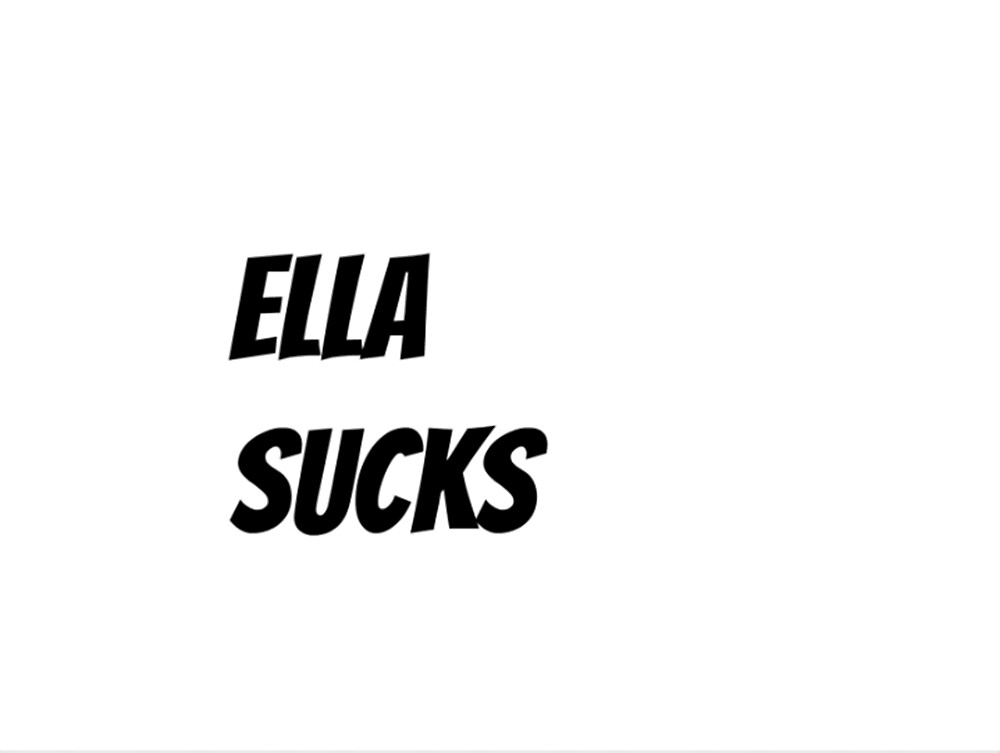 Ella Sucks By Naamedia Redbubble