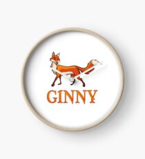 Ginny Fox Clock