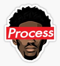 Joel Embiid 76ers Sixers Proces Sticker