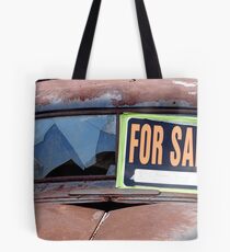 on the side of the road. . . Tote Bag