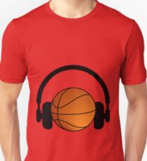 Basket and music Unisex T-Shirt