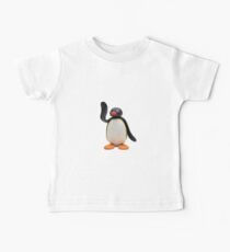 Pingu says hello Baby Tee