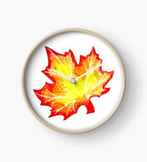 Maple Leaf Clock