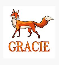 Gracie Fox Photographic Print