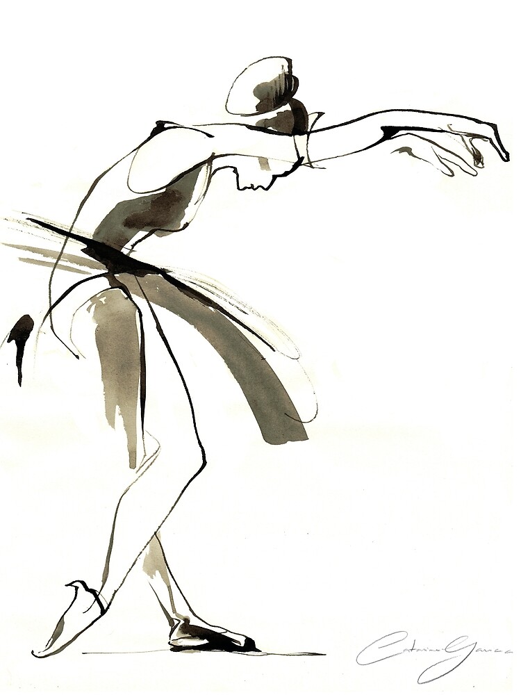 Dance Drawing by CatarinaGarcia