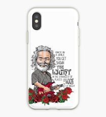 Jerry Garcia Scarlet Begonias iPhone Case