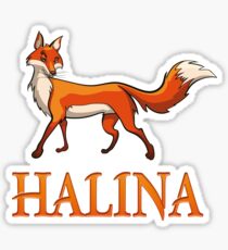 Halina Fox Sticker
