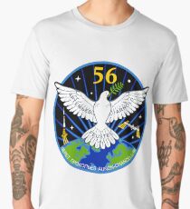 ISS Expedition 56 Flight Crew Patch Men's Premium T-Shirt