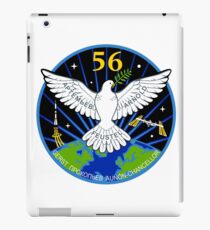ISS Expedition 56 Flight Crew Patch iPad Case/Skin