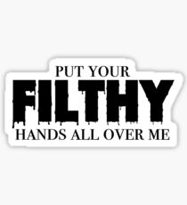 Justin Timberlake Filthy Sticker