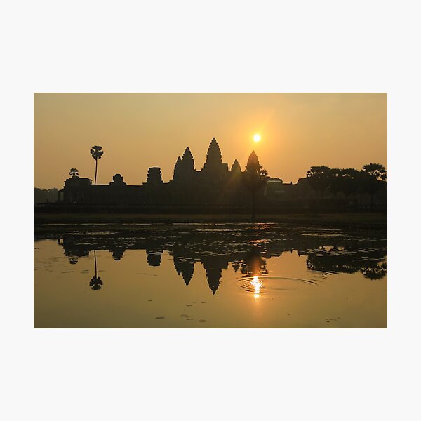 Angkor Wat Temple sunrise Photographic Print