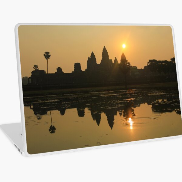 Angkor Wat Temple sunrise Laptop Skin