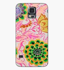 Unique Samsung Galaxy and iPhone Cell Phone Cover with Colorful Illustrated Mandala Design Case/Skin for Samsung Galaxy