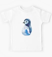 Winter Penguin in the Snow Kids Tee
