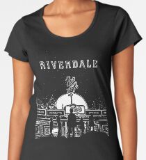Riverdale Black And White Pop’s Chock’lit Shoppe Women's Premium T-Shirt