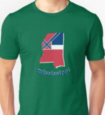 mississippi state flag Unisex T-Shirt