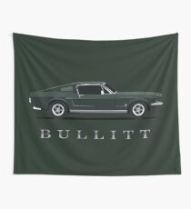 Mustang Bullitt Wall Tapestry