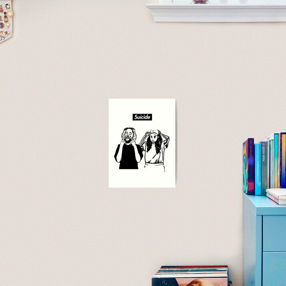 "SuicideBoyS Art Outlines $uicideboy$" Art Print by DeadlyGraphics ...
