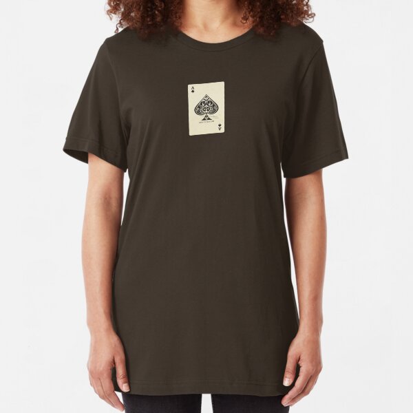 Ace of spades Slim Fit T-Shirt