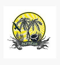 Refresh Photographic Print
