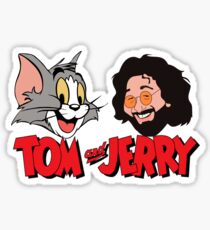 Tom and Jerry Garcia Sticker