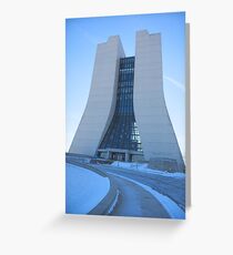 Wilson Hall at Fermilab Greeting Card