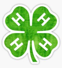 4H Clover Sticker