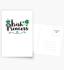 Irish Princess St. Patrick's Day Postcards