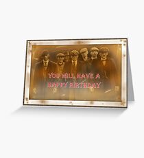 Peaky Blinders Birthday Card / Gift Greeting Card