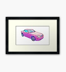 Barbie Dream Car Framed Print