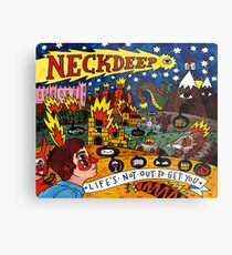 Neck Deep Metal Print