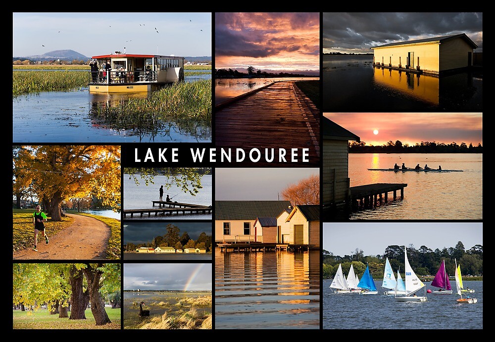 "Lake Wendouree, Ballarat" by Craig Holloway Redbubble