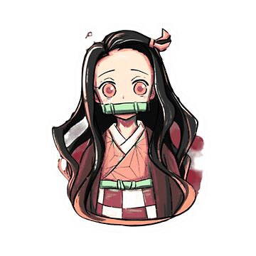 Nezuko-chan, anime, kawai, HD phone wallpaper