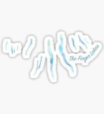 Finger Lakes New York Sticker